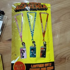  NEW My Hero Academia: No 1 Tsuyu Asui Ultra Lanyard ID Holder and Charm