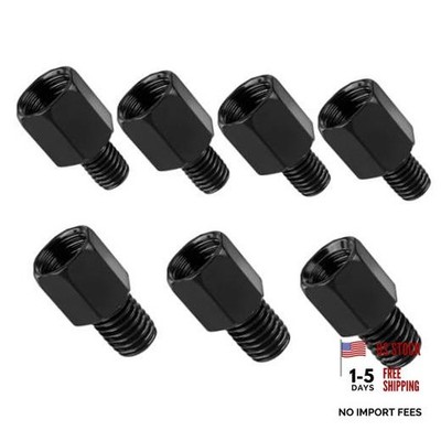 Motorcycle Mirror Mount Adapter 10mm to 10mm/8mm 10mm to 8mm/10mm Black