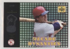 2001 Upper Deck Decade 1970's Decade Dynasties Carlton Fisk #D6 HOF c7w