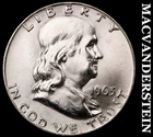 1963-D Franklin Half Dollar- Silver- Choice Gem Brilliant Unc- Luster #J7392