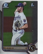 2022 Bowman Draft #BDC-101 Steven Zobac Chrome