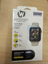 Whitestone Dome Glass Apple Watch 4,5,6,SE 44mm Two Pack No UV Light Incl 