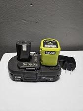 RYOBI  18V Lithium-Ion 2.0 Ah Compact Battery and Charger Starter Kit