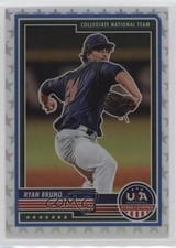 2023 Panini USA Baseball Stars & Stripes White Prizm 97/99 Ryan Bruno #63 ut4