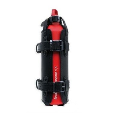 Primus Fuel Bottle 0.396 US Gallon 1.5L + Black Leather Holder Emergency Gas Can