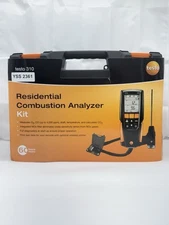 Testo 310 I Residential Combustion Analyzer Kit I Flue Gas Detector Set for Heat
