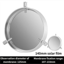 All Metal Bard Film 140mm Solar Film Sunspot Filter for Observing Solar Eclipses