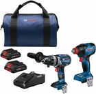 BOSCH - GXL18V-227B25 - 18V PROFESSIONAL CORDLESS 2 TOOL COMBO KIT - BRAND NEW!