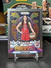 2025 Prizm WNBA Georgia Amoore GROOVY Insert #3 โข Rookie โข RC โข Mystics