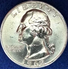 1962-P Washington Silver Quarter Nice Ch BU