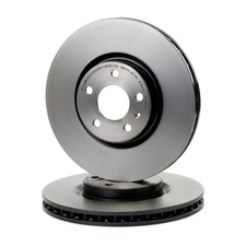 2x BREMBO Disque de frein Avant pour AUDI Q5 (8RB) 320mm 09.B822.11