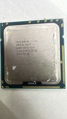 INTEL 08 i7-920 INTEL CORE i7 SLBCH COSTA RICA 2.66GHZ/8M/4.80/08 Processor