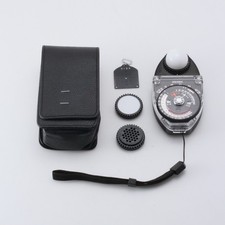 SEKONIC L-398 Studio Deluxe Light Meter exposure meter Tested OK No.7050378