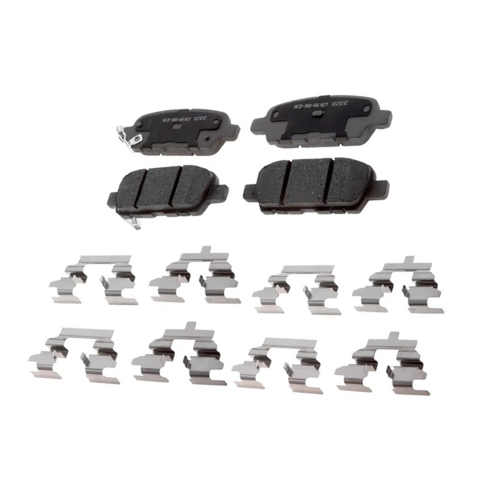 Pastillas de freno de disco traseras ACDelco originales para Nissan Altima 2009-2025 | semimetálicas Foto 3 de 4