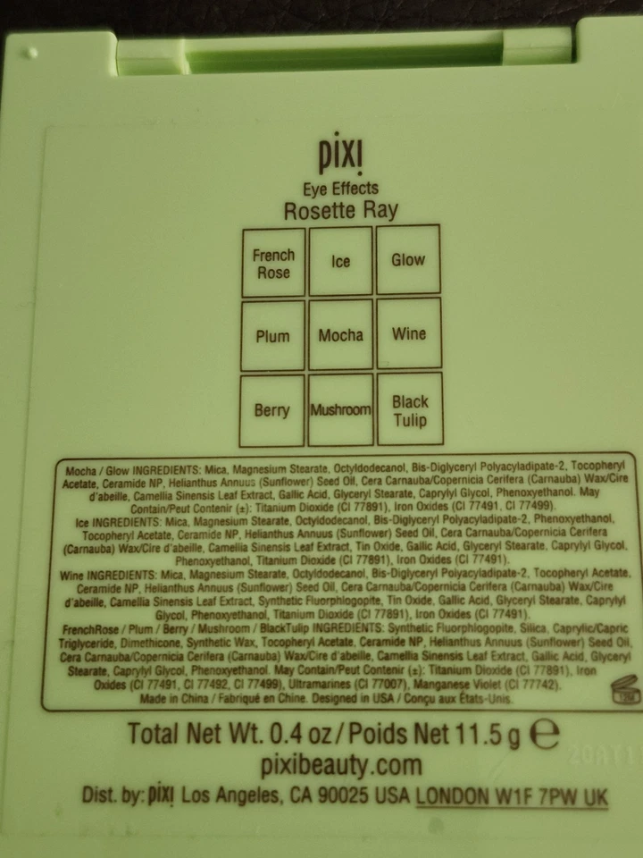 Paleta de sombras de efectos de ojos Pixi by Petra ~Rosette Ray~ 0,4 OZ Foto 3 de 3