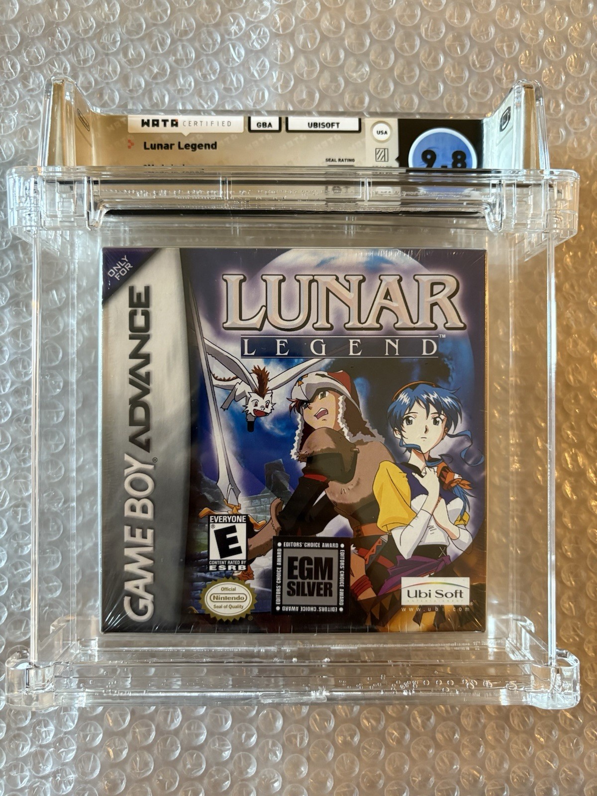Lunar Legend / Game Boy Advance / New Sealed US WATA 9.8