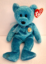 BEANIE BABIES  CLASSY BEAR  PUBLIC DESIGN PEOPLE'S BEAR 2001  MWMT SP