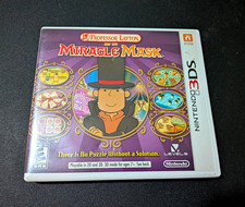 Professor Layton and the Miracle Mask Nintendo 3DS Game Complete CiB