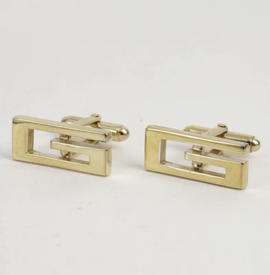 ビンテージGUCCI カフリンクス ゴールド シルバー Gucci Gold Cufflinks for Men for sale | eBay
