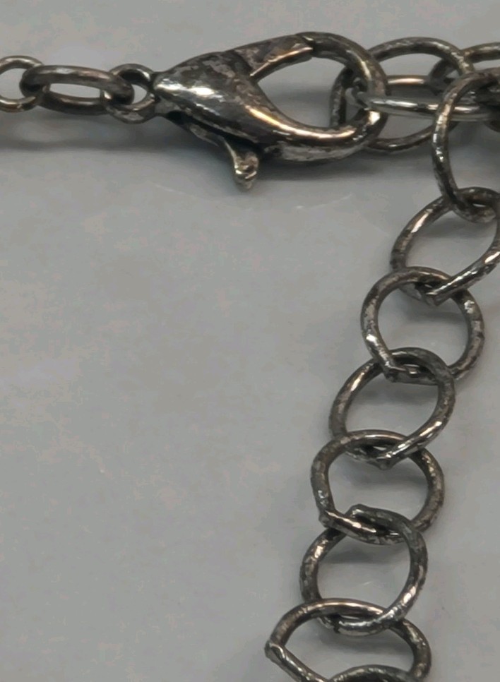 Ruby Rd Statement Necklace In Silver And Gold Ton… - image 4