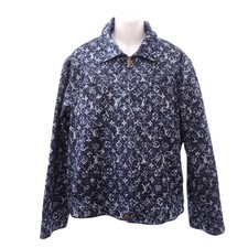LOUIS VUITTON 54 Denim Jacket blue/Indigo cotton/Polyurethane mens