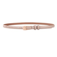 Women Leather Belt Casual Fashion ladies Skinny Belt for Jeans Coats Pant Dre...