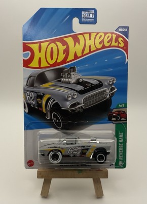 2025 HOT WHEELS MAINLINE CASE J '62 CORVETTE GASSER - Error Wheel
