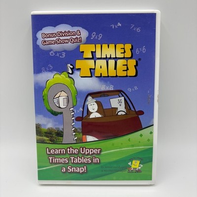 Trigger Memory Times Tales DVD CD-ROM Upper Times Tables Educational GOOD