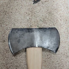 Vintage Mastercraft  Double Bit Axe W New Hardwood Handle.