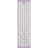 "Semplix Patchwork-Quiltlineal (24\" X 6,5\" / 2,5 Mm Dick / Lila)Beste QualitäT 1A"