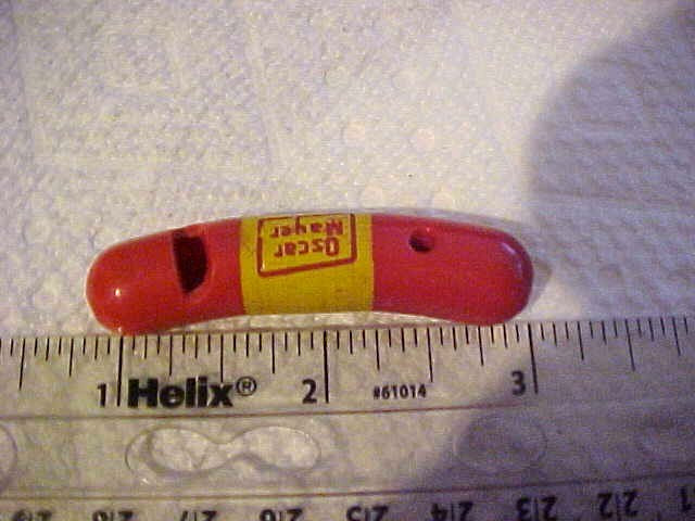 Vintage Oscar Meyer Wiener Whistle 1950’s TESTED & WORKING!