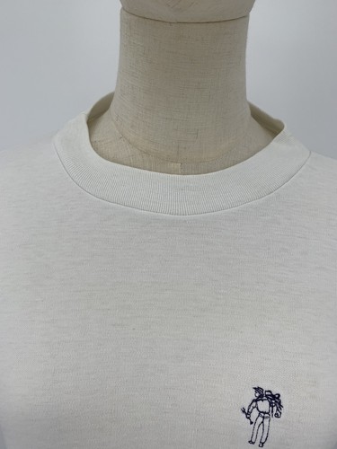 Vintage Rare 70s 80s Levis T Shirt Saddleman Blue Embroidery Unisex Tee T-Shirt Top - Bild 7 von 15
