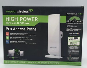 Amped Wireless High Power Wireless-N 600Mw Pro Access Point (Ap600Ex) (850214003140)