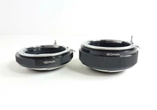 Vivitar Automatic Extension Tubes for Nikon F, 12mm and 20mm