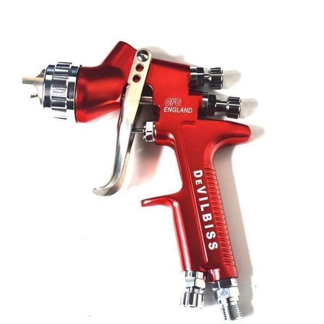 HVLP Devilbiss GFG Spray Gun Professional Car Paint Gun 13mm Nozzle 600ml Pot for sale online eBay