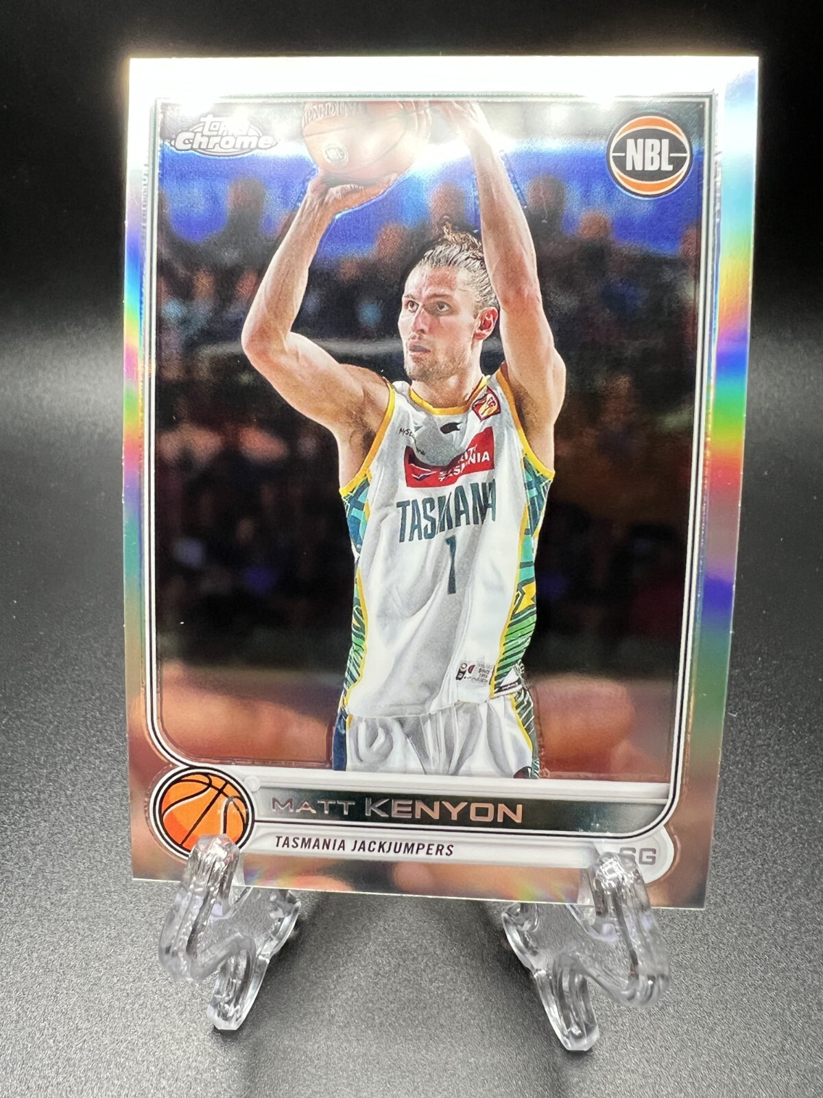 2022-23 Topps Chrome NBL - Refractor #92 Matt Kenyon (RC) Jackjumpers