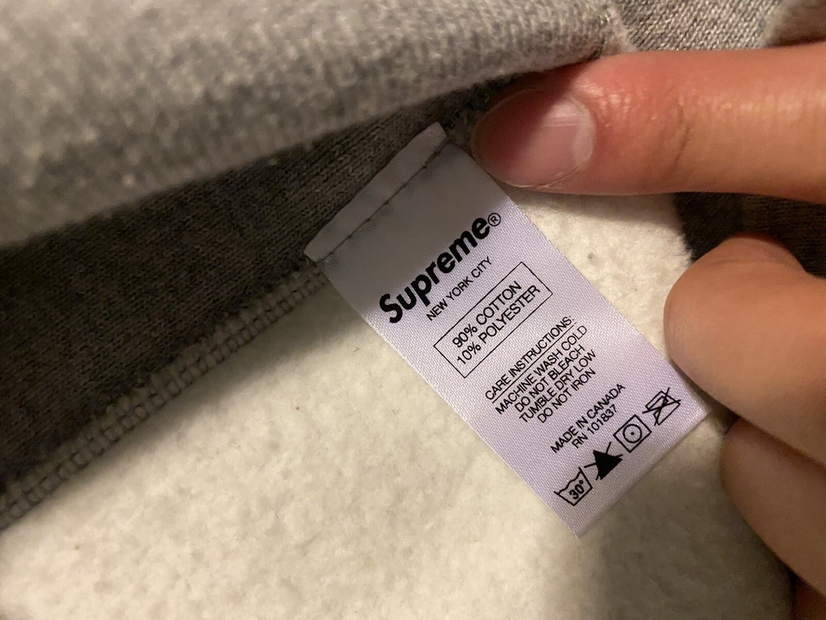 100% Authentic Supreme Box Logo Hoodie FW16 Size Large Pre-Owned