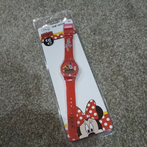 Minnie Mouse Digital Watch with Silicon Strap