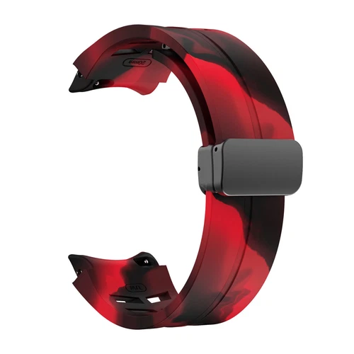 Magnetic Buckle Breathable Silicone Band for Samsung Galaxy Watch 7 6 5 4 Bands - Picture 35 of 115