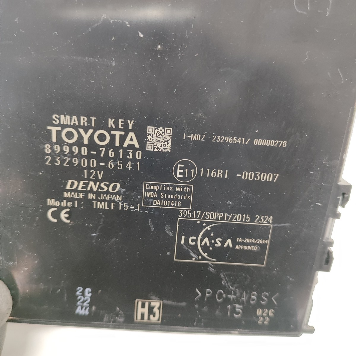 LEXUS UX AA1, AH1, MA1 Keyless Control Unit 89990-76130 232900
