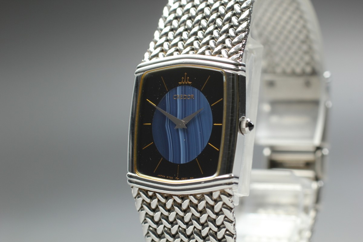 SEIKO◇ドルチェ◇薄型クォーツ時計◇6730-0030腕時計1990年型