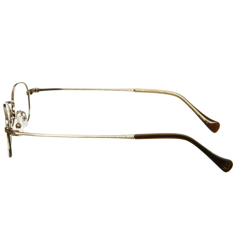 Lote de 275 marcos ópticos "Lucky Brand" millas oro cepillado Foto 3 de 4