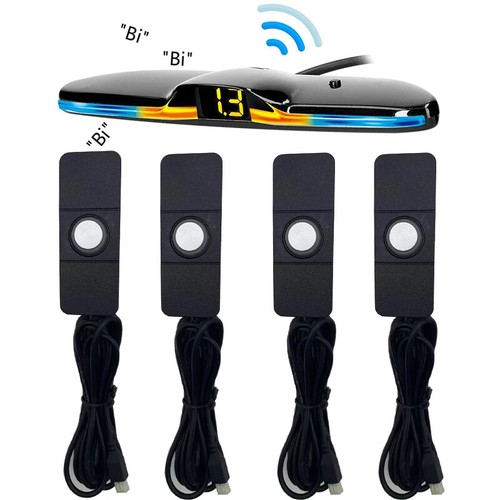13mm Cars Parking Sensor LED Backlight Display Backup Detector Assistant Kit - Picture 11 of 19