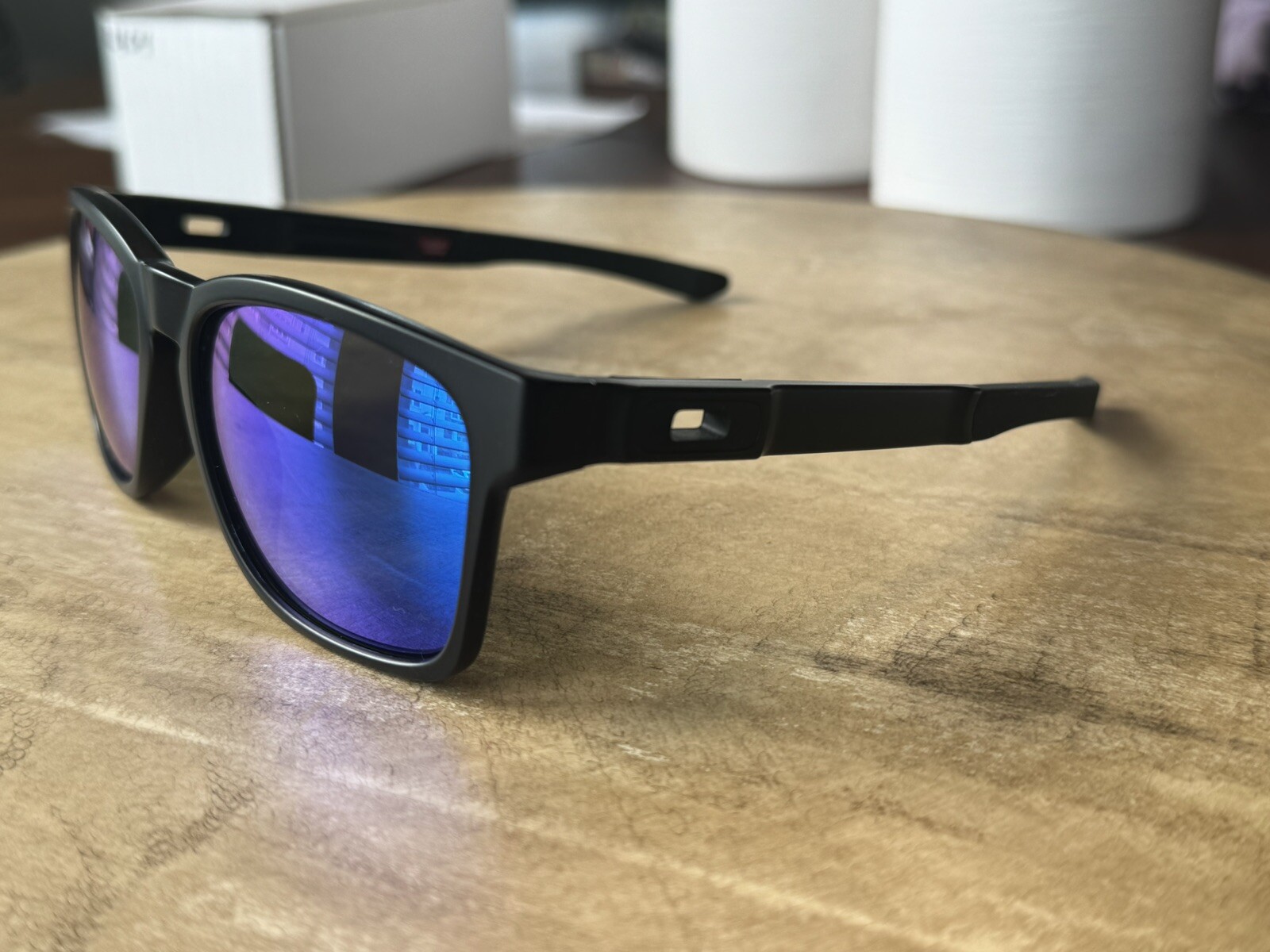 Oakley Oo9272 09 Catalyst Black Matte Finish Polarized Sunglasses  