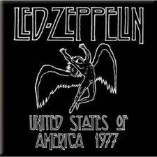 Led Zeppelin - United States of America 1977 Fridge Magnet