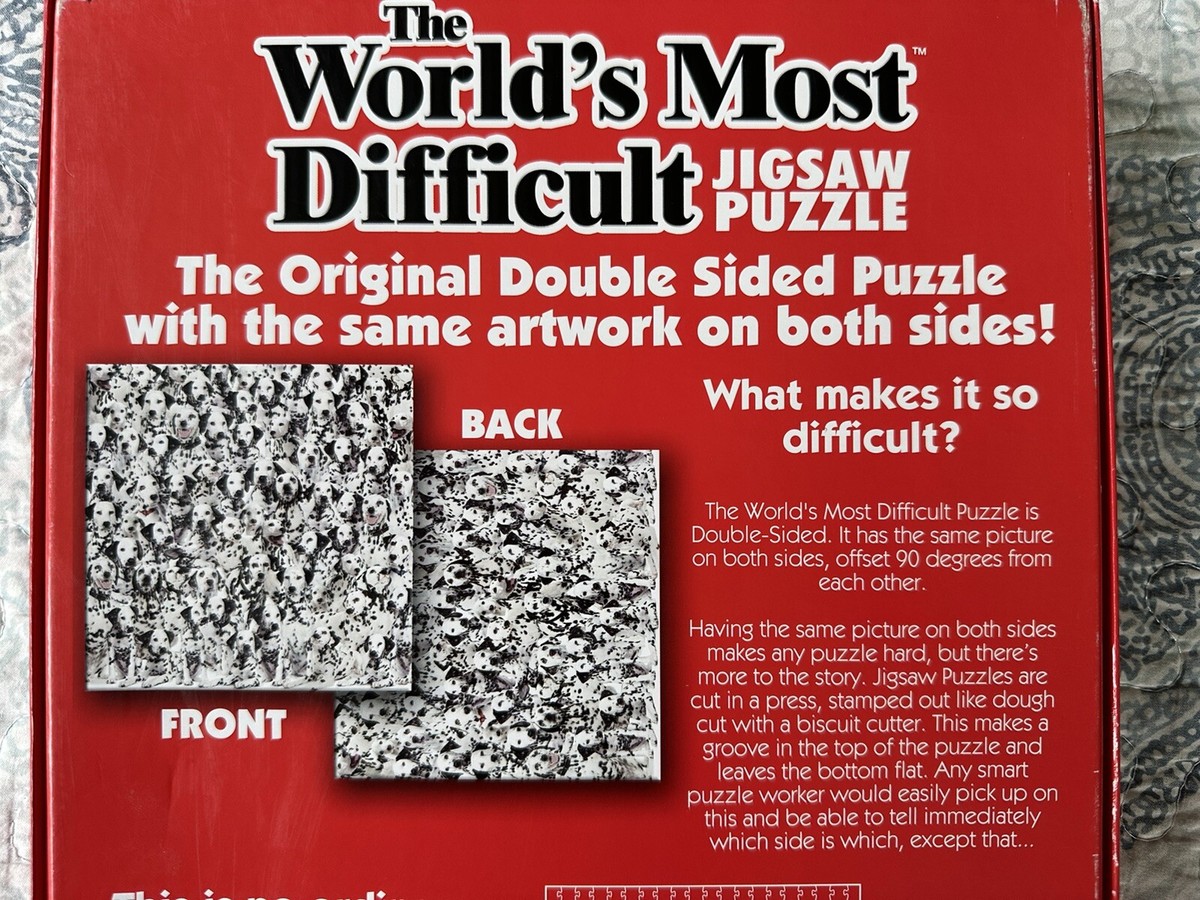 The Worlds Most Difficult Jigsaw Puzzle Dalmations 529 Pieces