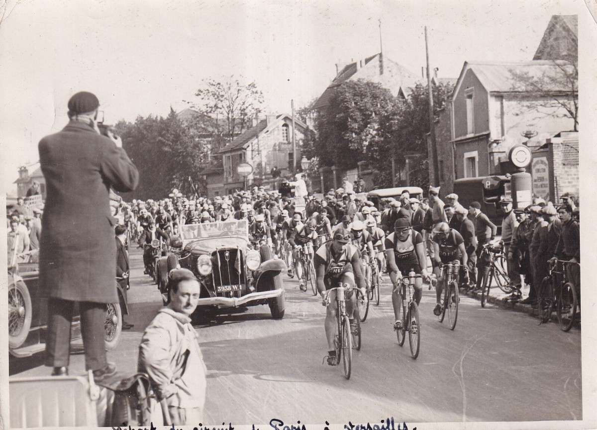 Photo 12x16cm COURSE CYCLISTE CYCLISME VELO Départ CIRCUIT DE