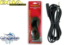DNA DESIGNER AUDIO AM/FM RADIO ANTENNA AERIAL EXTENSION LEAD 4 METER AXL400