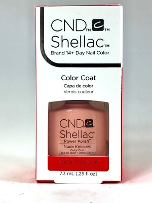CND - Shellac Color Coat Power Polish Nude Knickers 0.25 oz