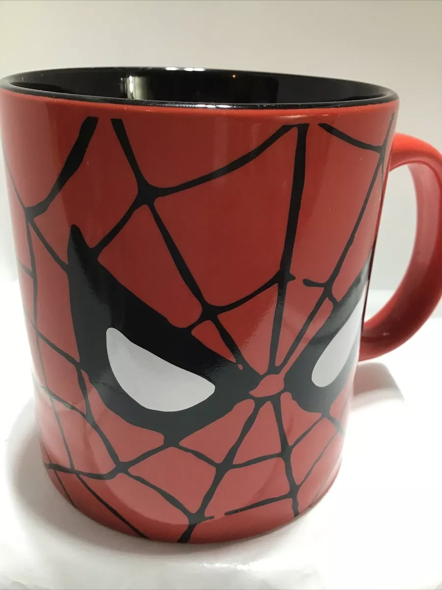 SPIDERMAN COFFEE MUG. MARVEL COMICS COFFEE MUG. Art Deco Print Mug. B216